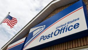 A U.S. Post Office in Bristow, Virginia.